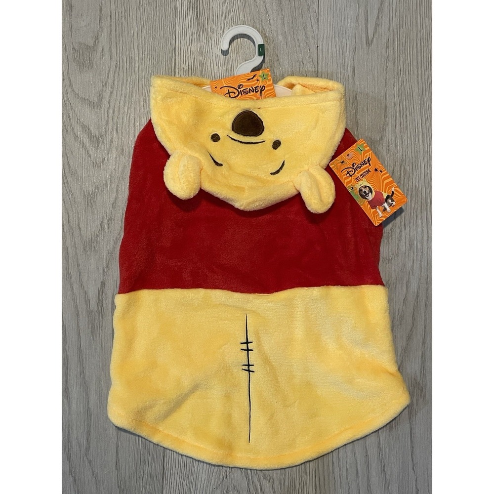 NEW Disney Halloween Pet Dog Costume - Fluffy - Winnie the Pooh - Size L